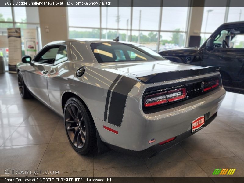 Smoke Show / Black 2021 Dodge Challenger R/T Scat Pack