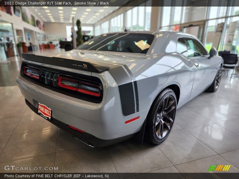 Smoke Show / Black 2021 Dodge Challenger R/T Scat Pack