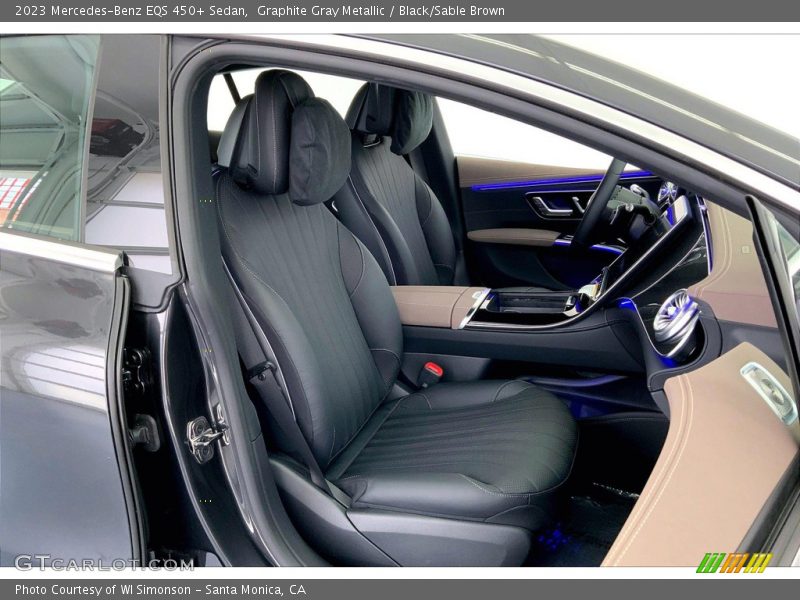 Front Seat of 2023 EQS 450+ Sedan