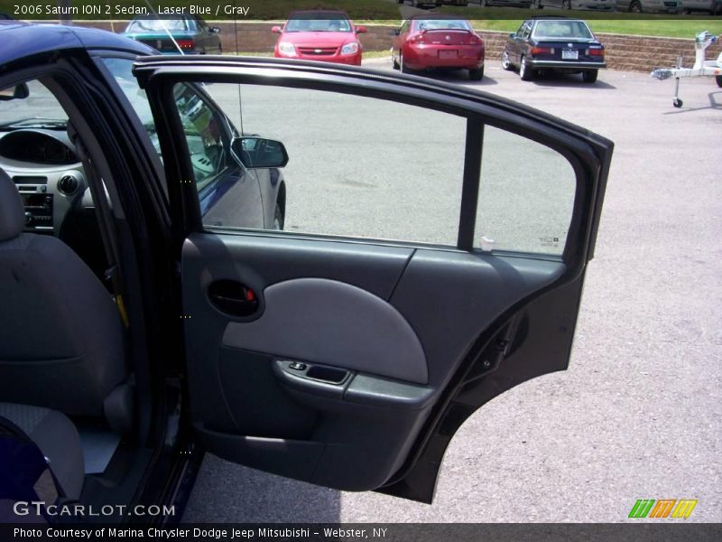 Laser Blue / Gray 2006 Saturn ION 2 Sedan