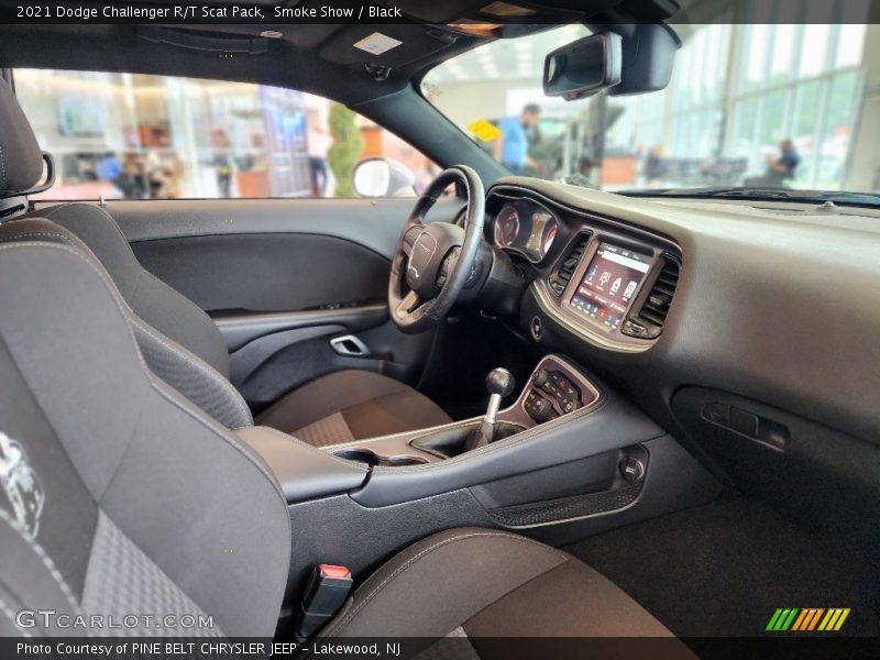 Front Seat of 2021 Challenger R/T Scat Pack