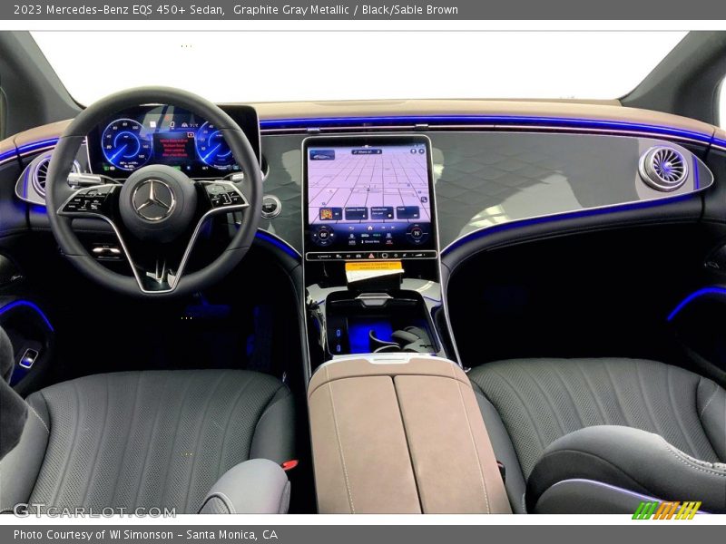 Dashboard of 2023 EQS 450+ Sedan