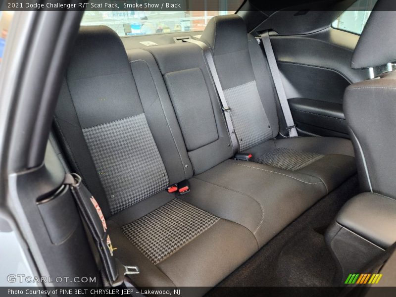 Rear Seat of 2021 Challenger R/T Scat Pack