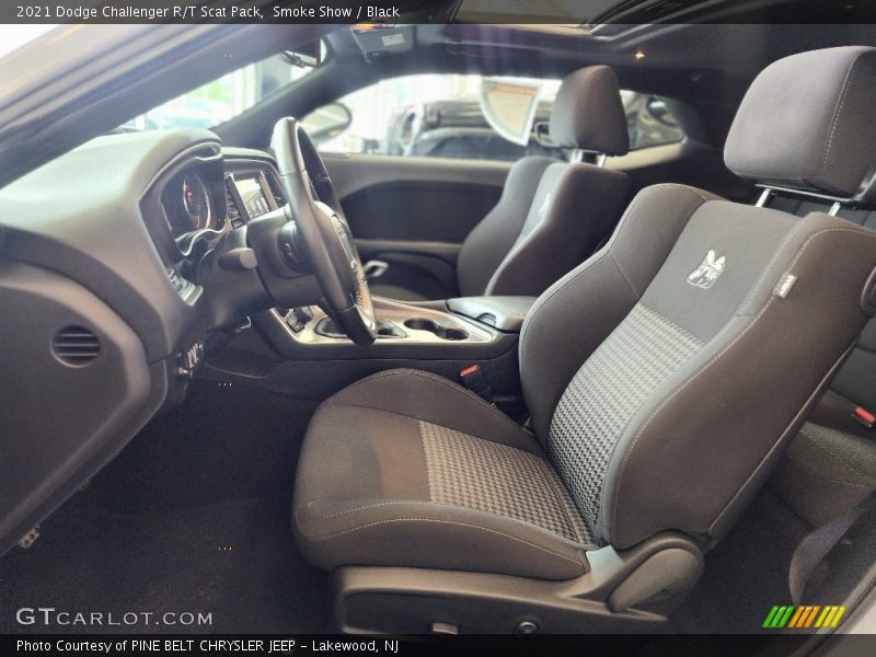 Front Seat of 2021 Challenger R/T Scat Pack