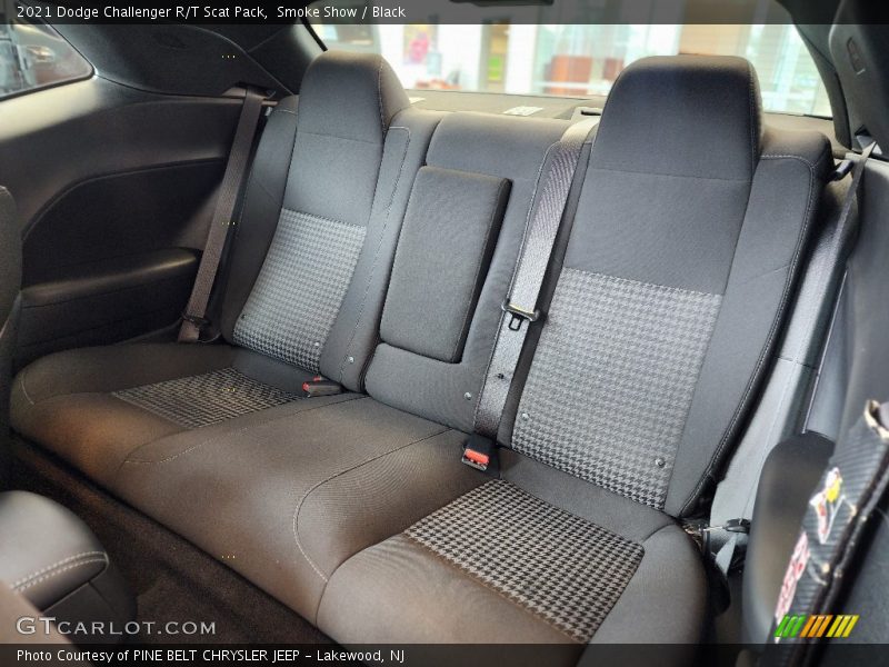 Rear Seat of 2021 Challenger R/T Scat Pack