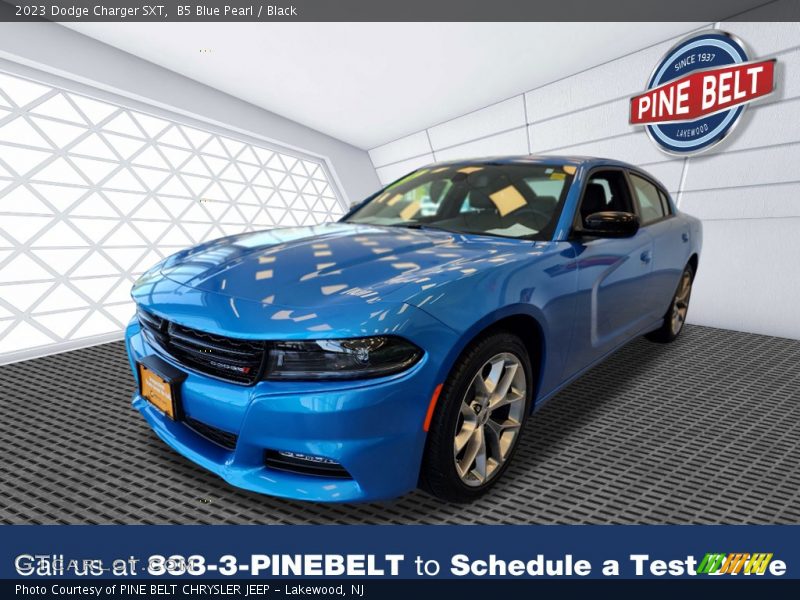 B5 Blue Pearl / Black 2023 Dodge Charger SXT