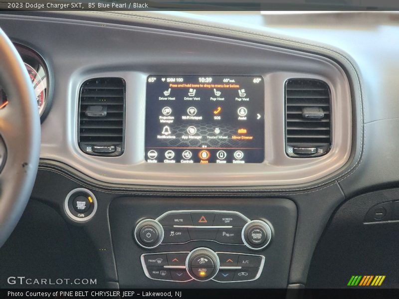 B5 Blue Pearl / Black 2023 Dodge Charger SXT