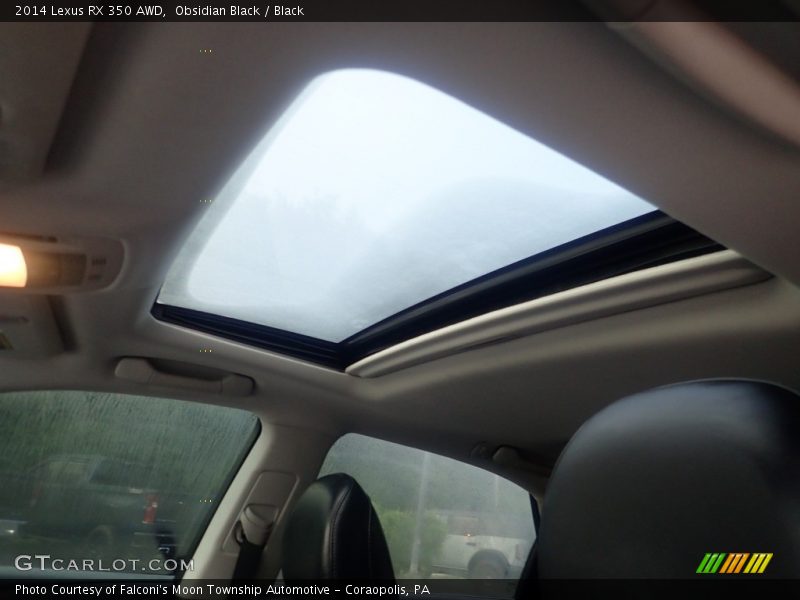 Obsidian Black / Black 2014 Lexus RX 350 AWD