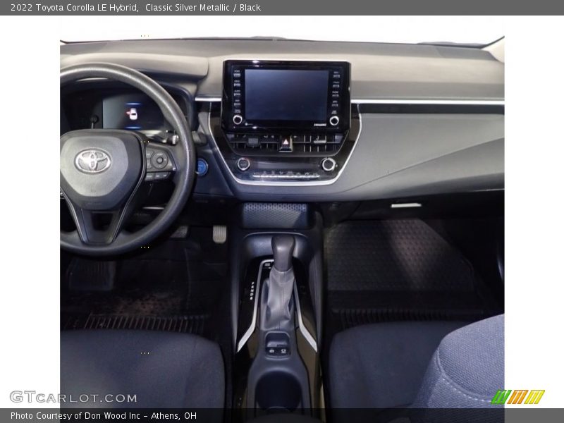 Controls of 2022 Corolla LE Hybrid