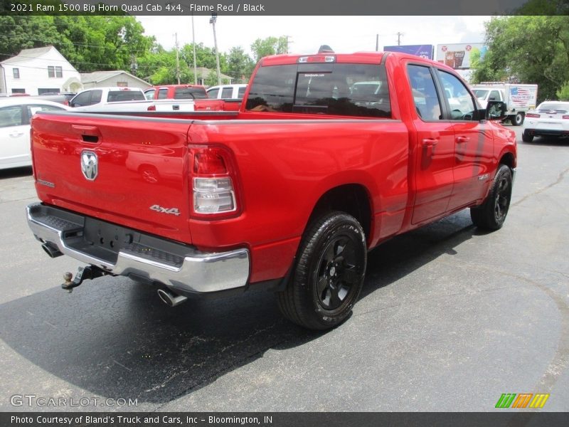 Flame Red / Black 2021 Ram 1500 Big Horn Quad Cab 4x4