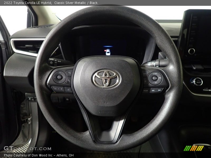  2022 Corolla LE Hybrid Steering Wheel