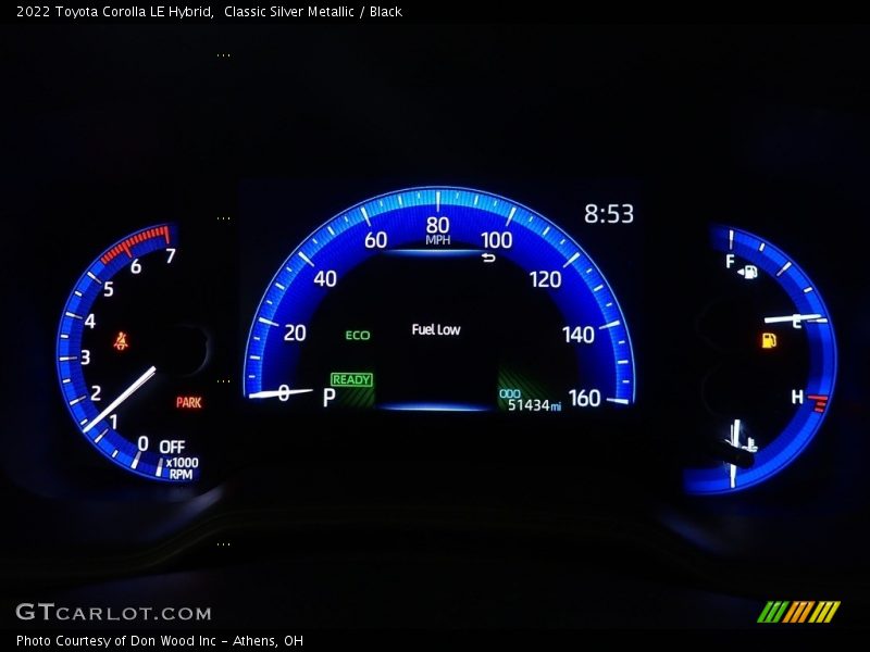  2022 Corolla LE Hybrid LE Hybrid Gauges