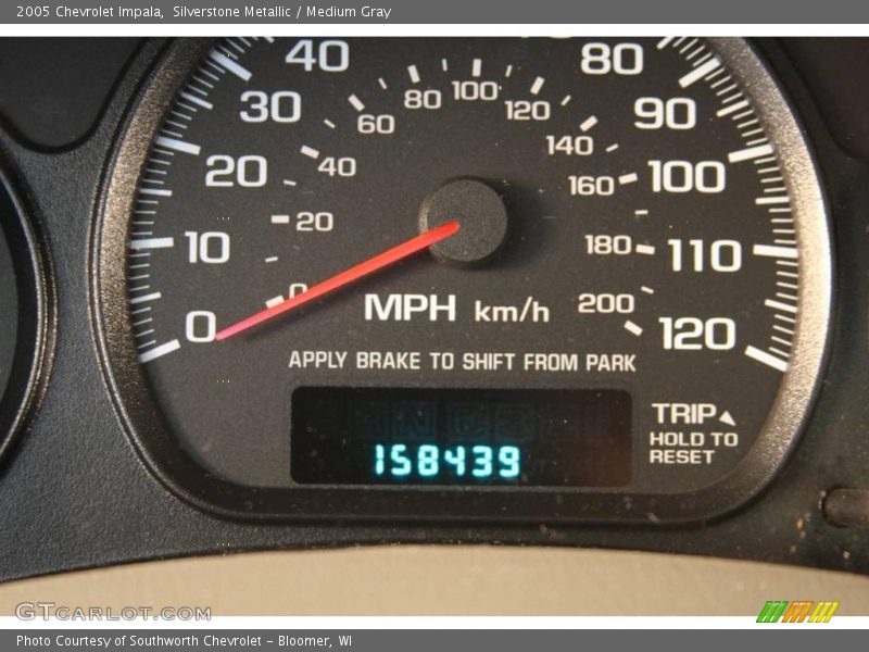 Silverstone Metallic / Medium Gray 2005 Chevrolet Impala