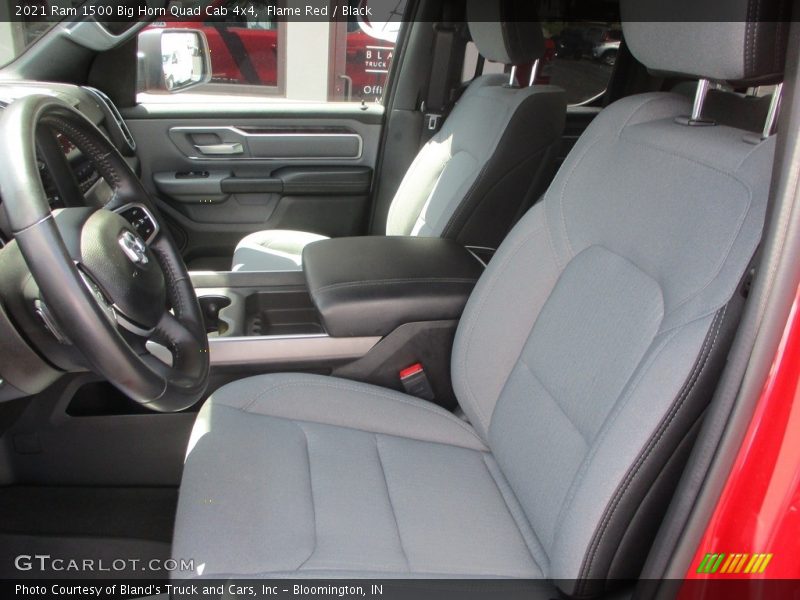 Flame Red / Black 2021 Ram 1500 Big Horn Quad Cab 4x4