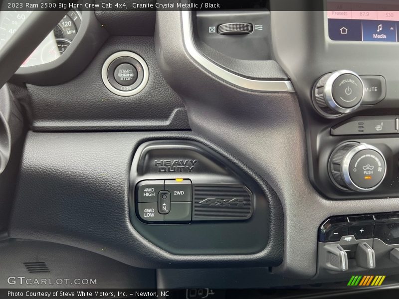 Controls of 2023 2500 Big Horn Crew Cab 4x4