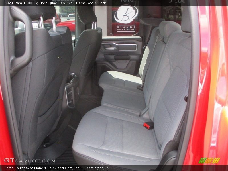 Flame Red / Black 2021 Ram 1500 Big Horn Quad Cab 4x4