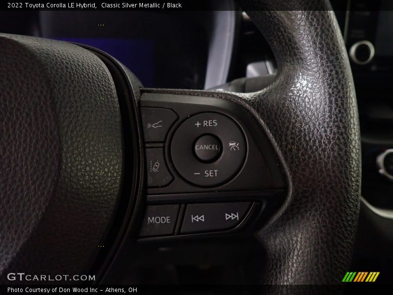  2022 Corolla LE Hybrid Steering Wheel