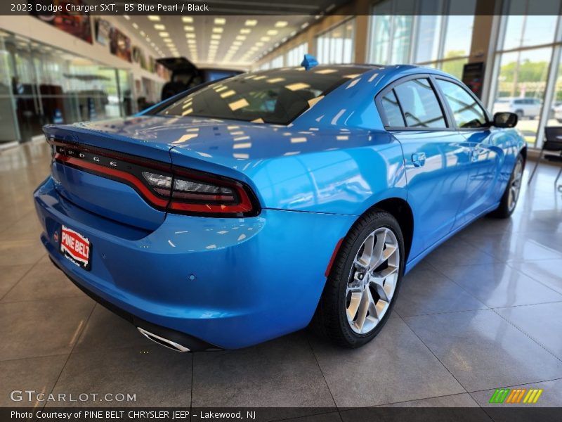 B5 Blue Pearl / Black 2023 Dodge Charger SXT
