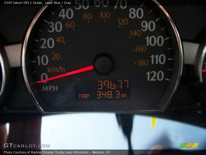 Laser Blue / Gray 2006 Saturn ION 2 Sedan