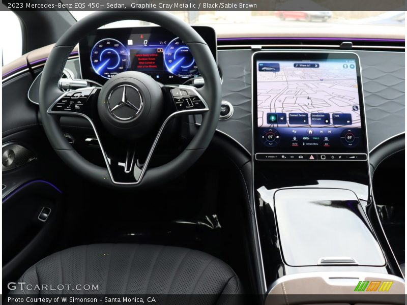 Dashboard of 2023 EQS 450+ Sedan