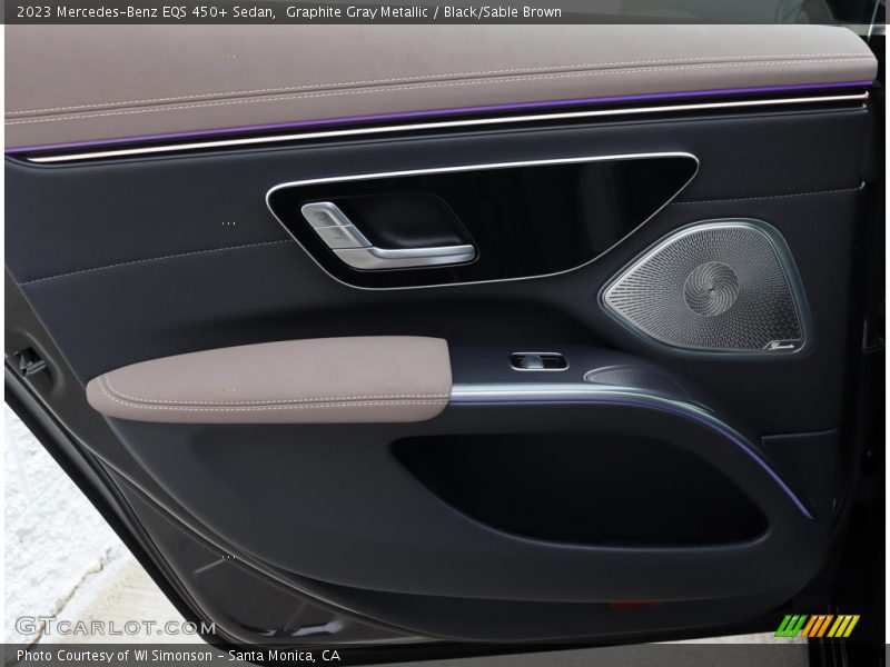 Door Panel of 2023 EQS 450+ Sedan