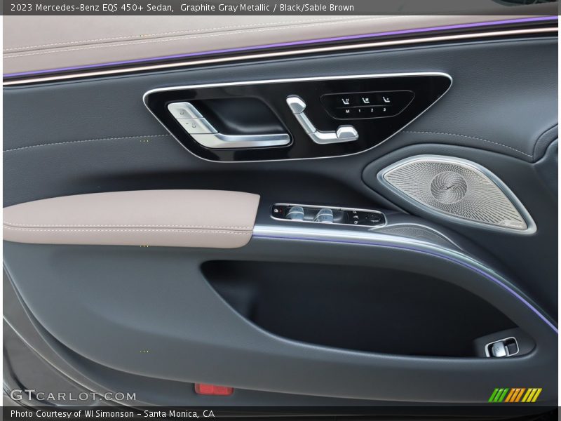 Door Panel of 2023 EQS 450+ Sedan