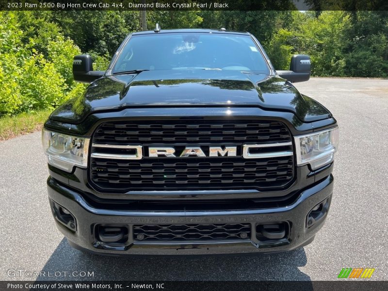 Diamond Black Crystal Pearl / Black 2023 Ram 2500 Big Horn Crew Cab 4x4