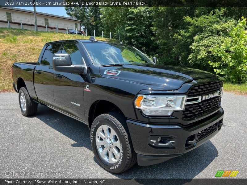 Diamond Black Crystal Pearl / Black 2023 Ram 2500 Big Horn Crew Cab 4x4