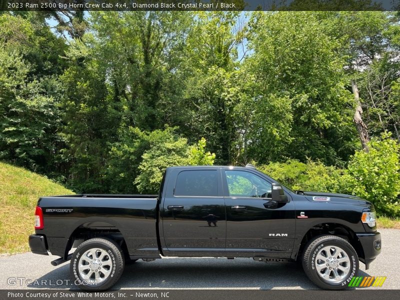 Diamond Black Crystal Pearl / Black 2023 Ram 2500 Big Horn Crew Cab 4x4