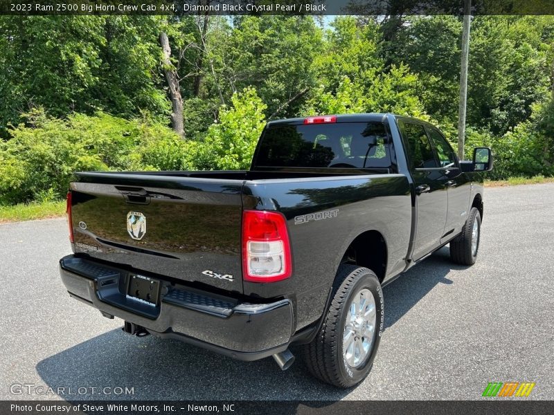 Diamond Black Crystal Pearl / Black 2023 Ram 2500 Big Horn Crew Cab 4x4