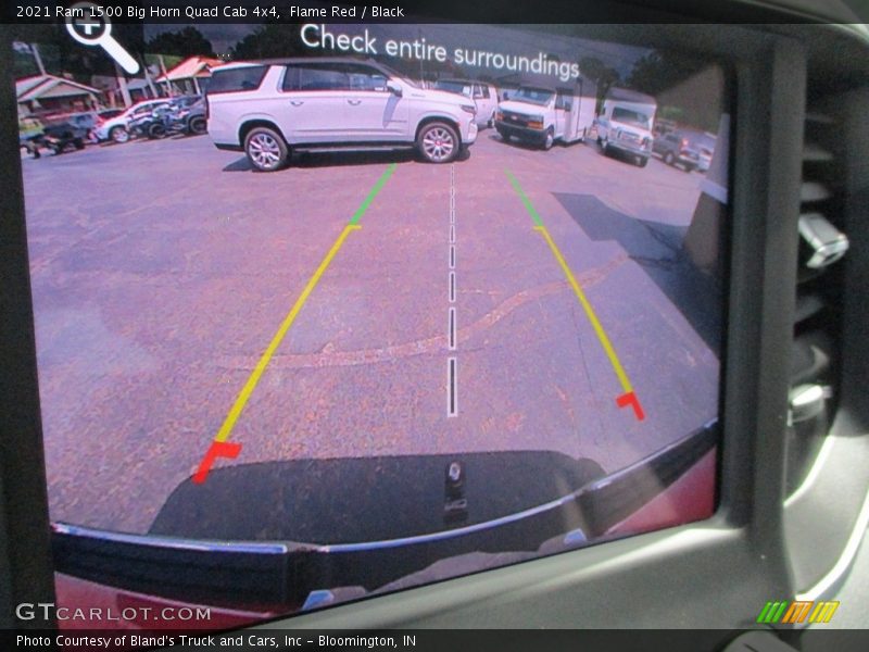 Flame Red / Black 2021 Ram 1500 Big Horn Quad Cab 4x4
