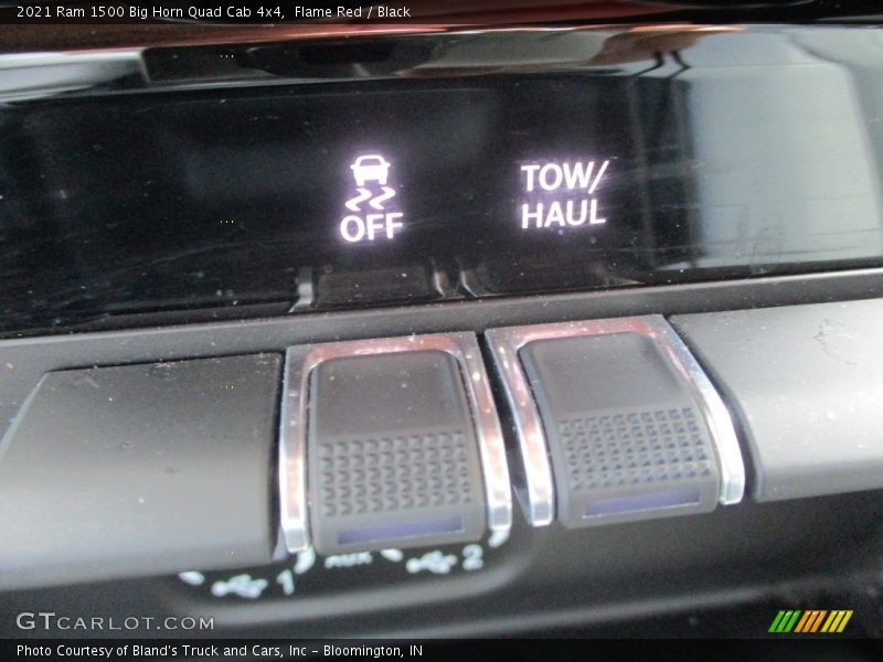 Flame Red / Black 2021 Ram 1500 Big Horn Quad Cab 4x4