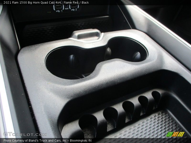 Flame Red / Black 2021 Ram 1500 Big Horn Quad Cab 4x4