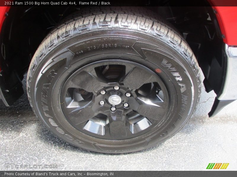 Flame Red / Black 2021 Ram 1500 Big Horn Quad Cab 4x4