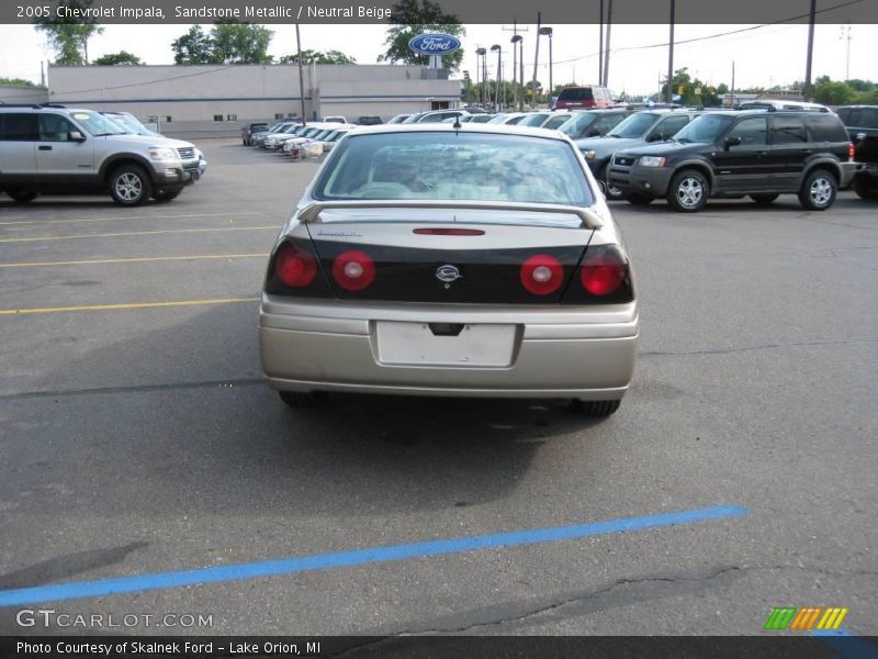 Sandstone Metallic / Neutral Beige 2005 Chevrolet Impala