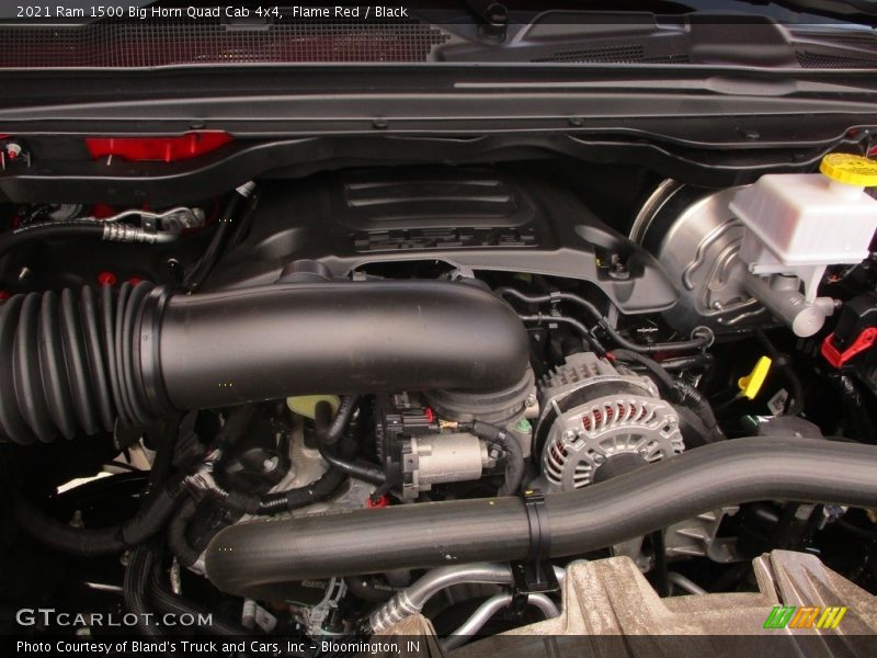 Flame Red / Black 2021 Ram 1500 Big Horn Quad Cab 4x4
