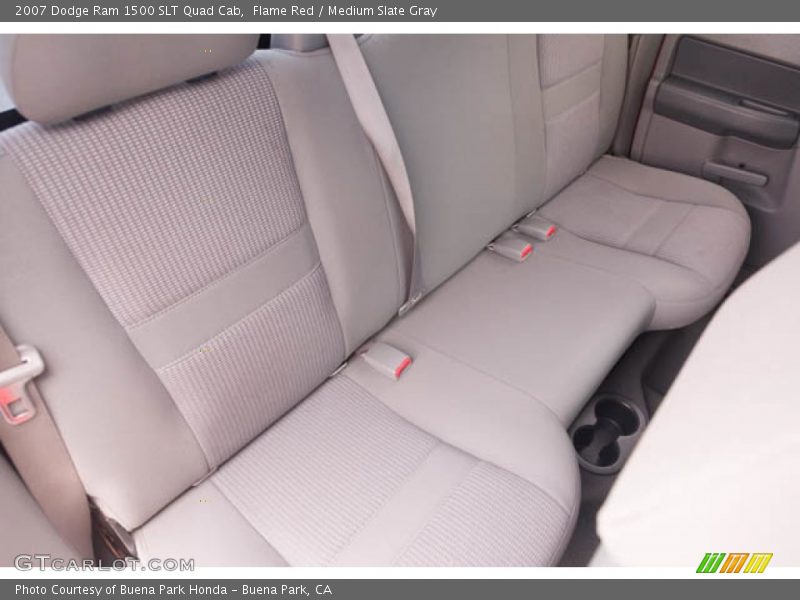 Rear Seat of 2007 Ram 1500 SLT Quad Cab