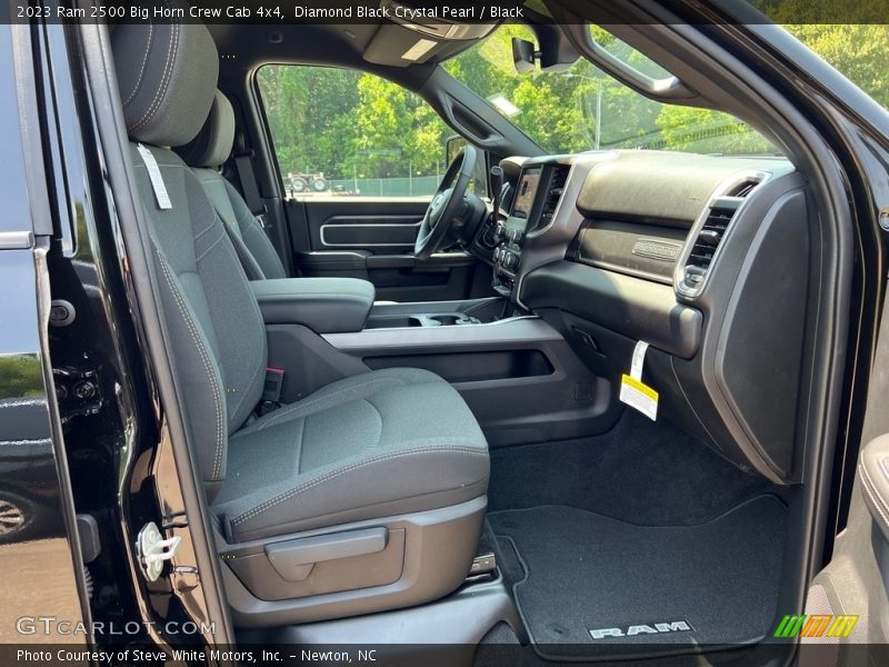 Diamond Black Crystal Pearl / Black 2023 Ram 2500 Big Horn Crew Cab 4x4