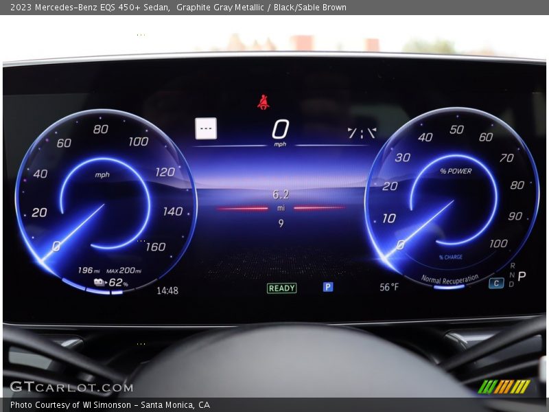  2023 EQS 450+ Sedan 450+ Sedan Gauges