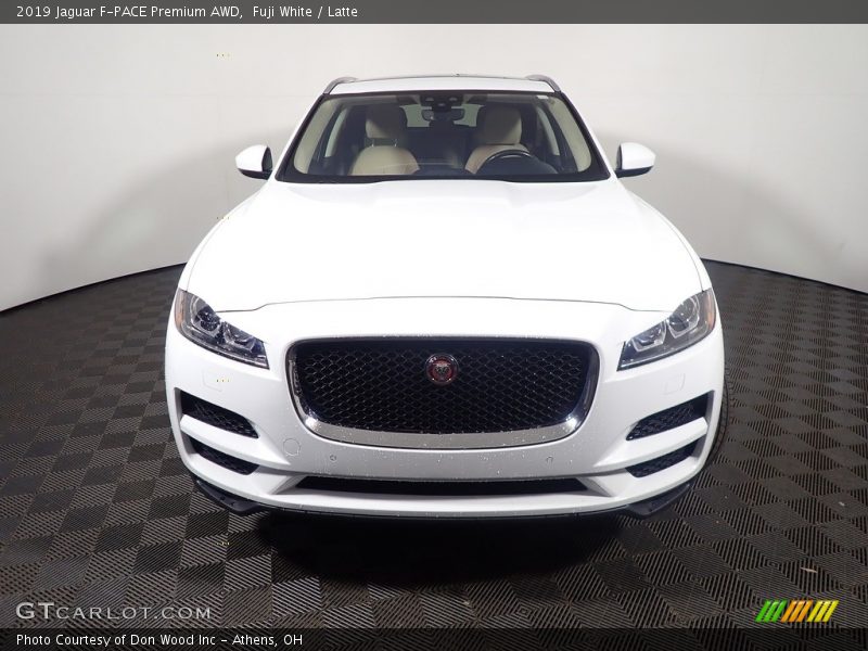 Fuji White / Latte 2019 Jaguar F-PACE Premium AWD