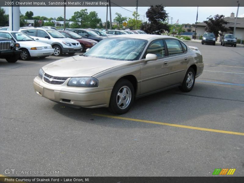 Sandstone Metallic / Neutral Beige 2005 Chevrolet Impala