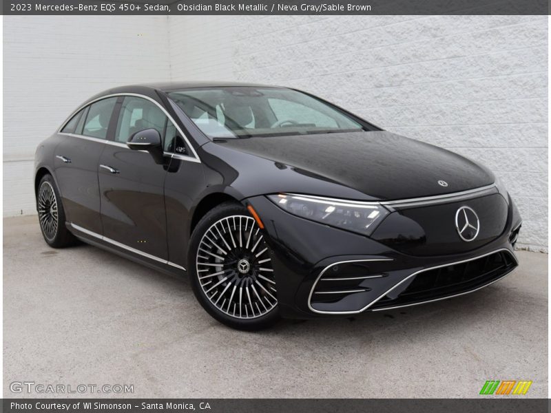 Front 3/4 View of 2023 EQS 450+ Sedan