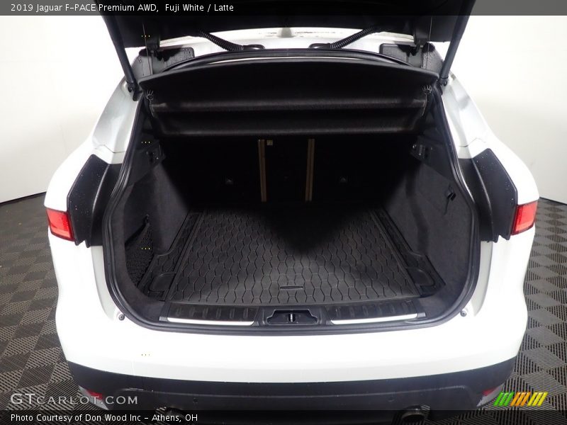 Fuji White / Latte 2019 Jaguar F-PACE Premium AWD
