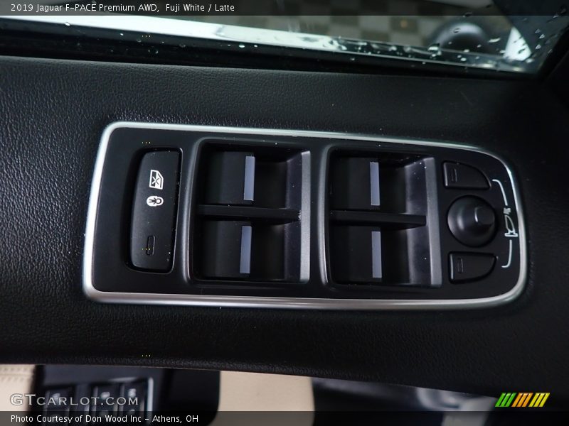 Fuji White / Latte 2019 Jaguar F-PACE Premium AWD