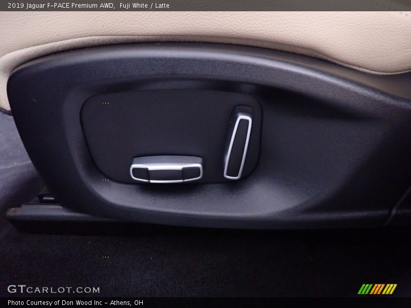 Fuji White / Latte 2019 Jaguar F-PACE Premium AWD