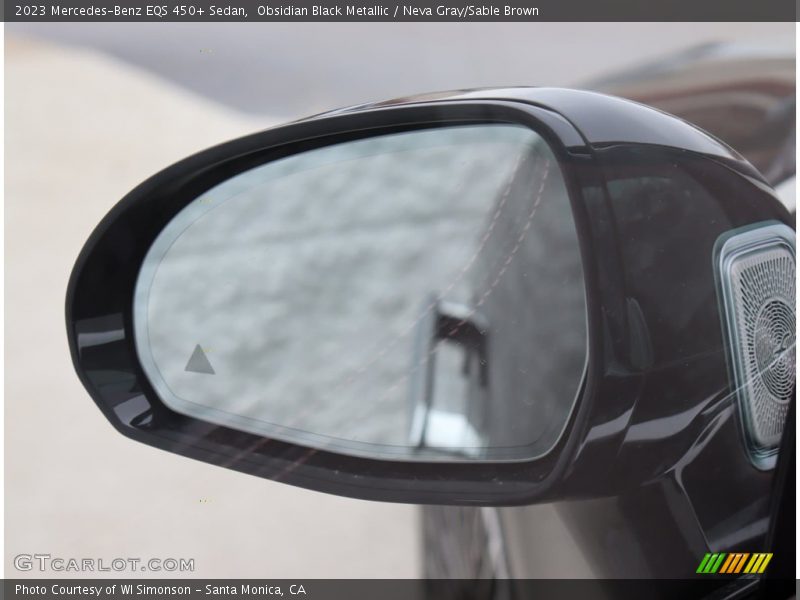 Obsidian Black Metallic / Neva Gray/Sable Brown 2023 Mercedes-Benz EQS 450+ Sedan