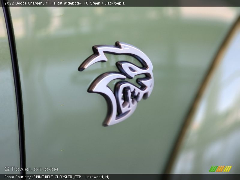  2022 Charger SRT Hellcat Widebody Logo