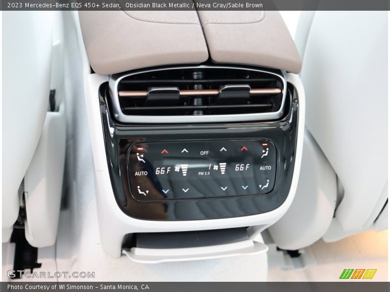 Controls of 2023 EQS 450+ Sedan