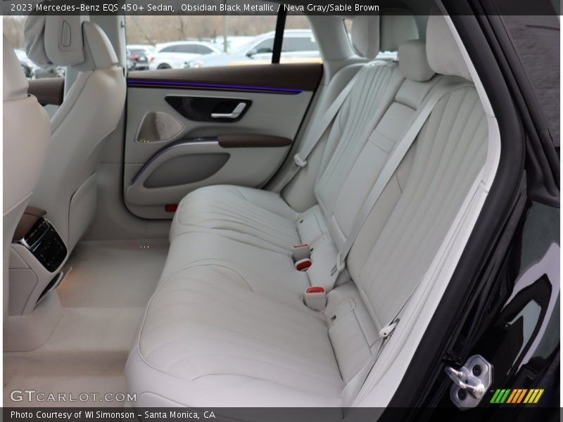Rear Seat of 2023 EQS 450+ Sedan