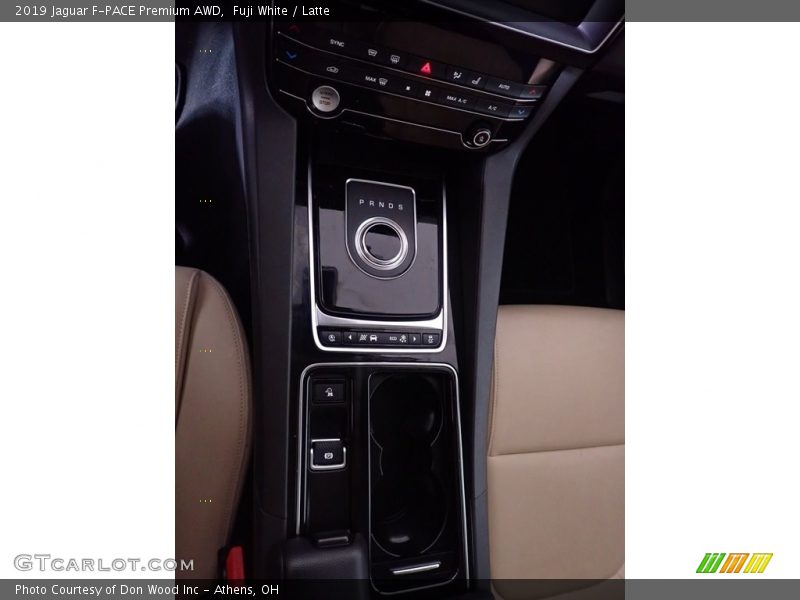Fuji White / Latte 2019 Jaguar F-PACE Premium AWD